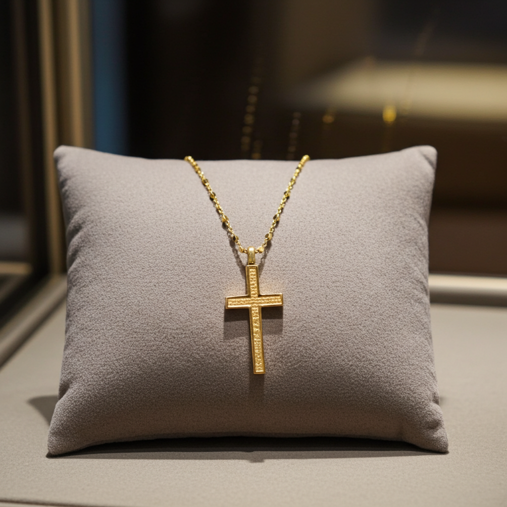 Gold Cross Necklace