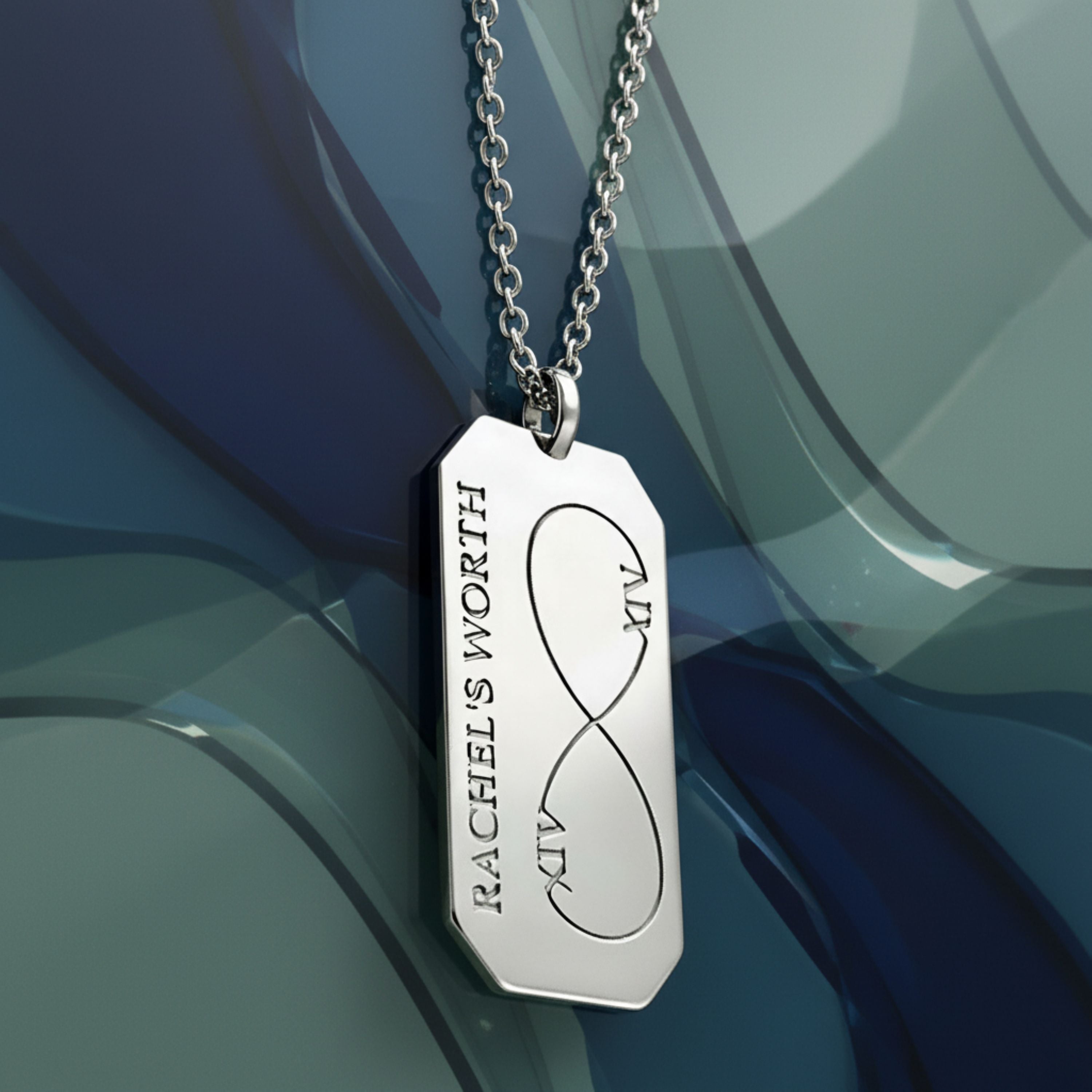 Infinity Sterling Silver Pendant Necklace