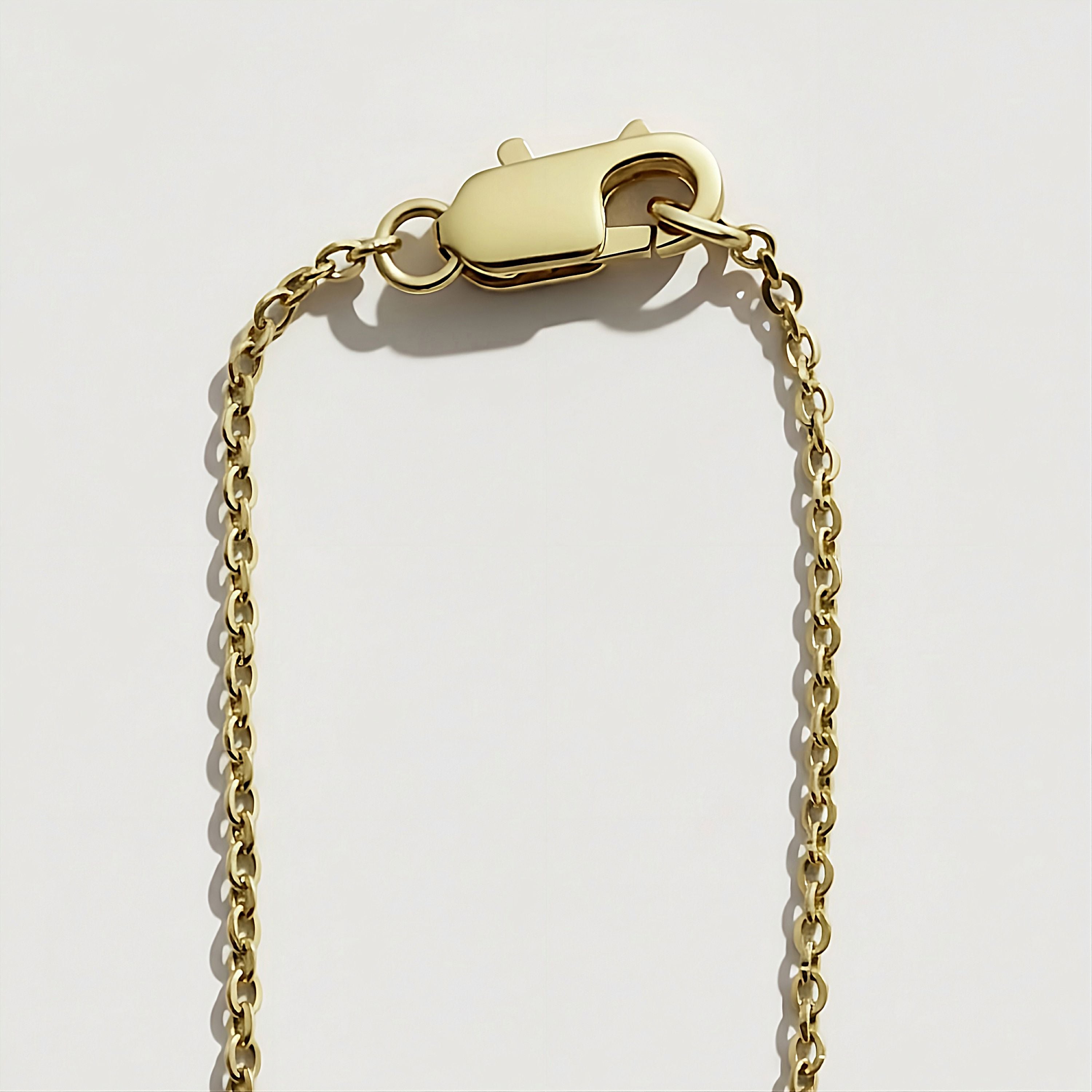 Confident Identity Gold Coin Necklace