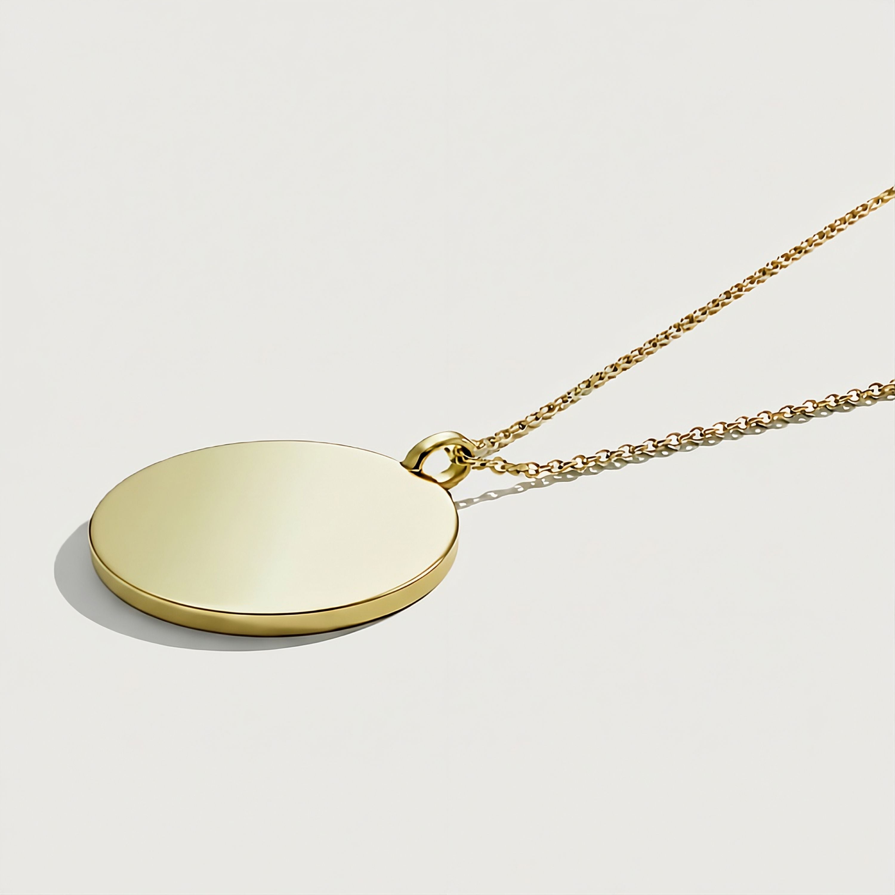 Legacy Gold Vermeil Coin Necklace