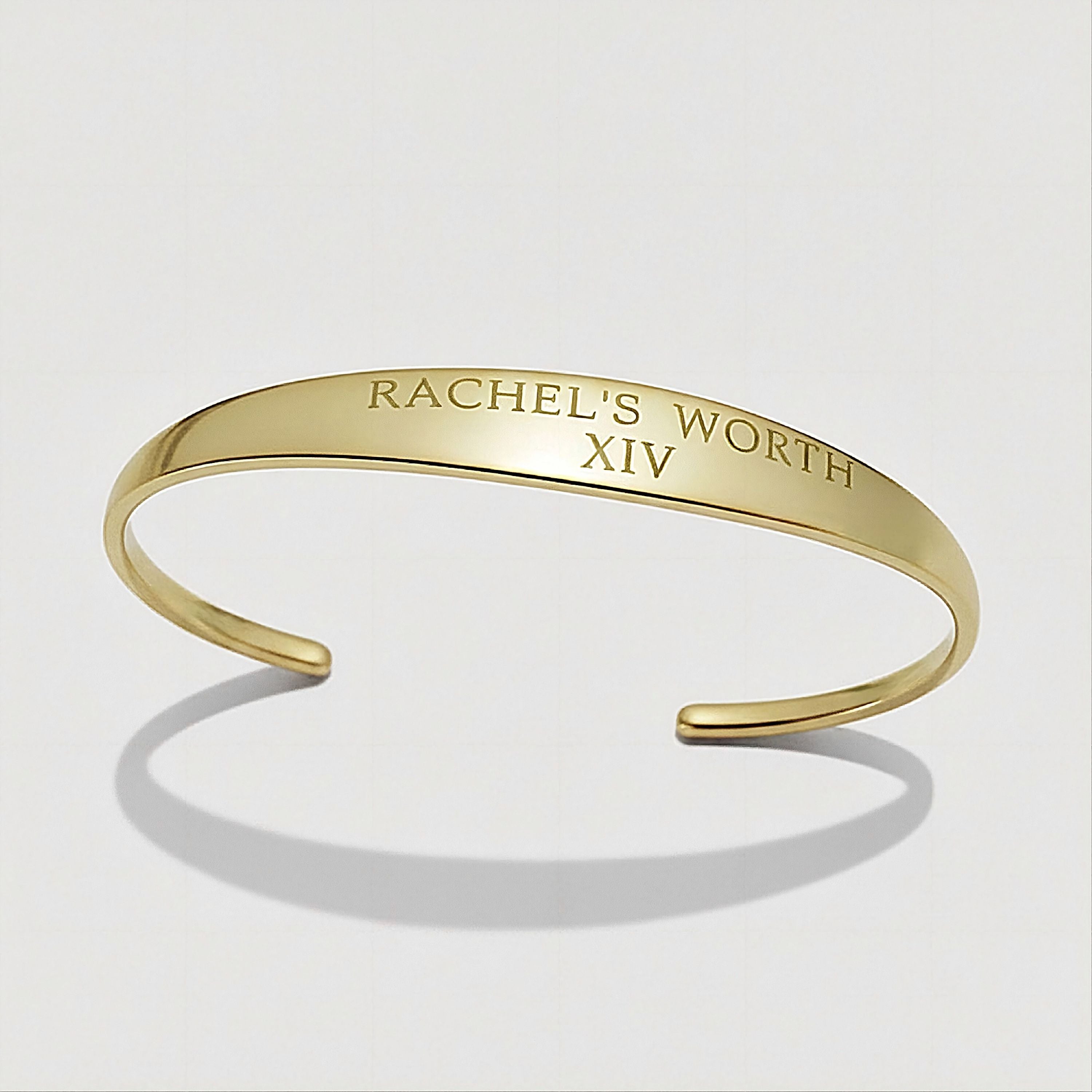 XIV Vermeil Gold Cuff Bracelet