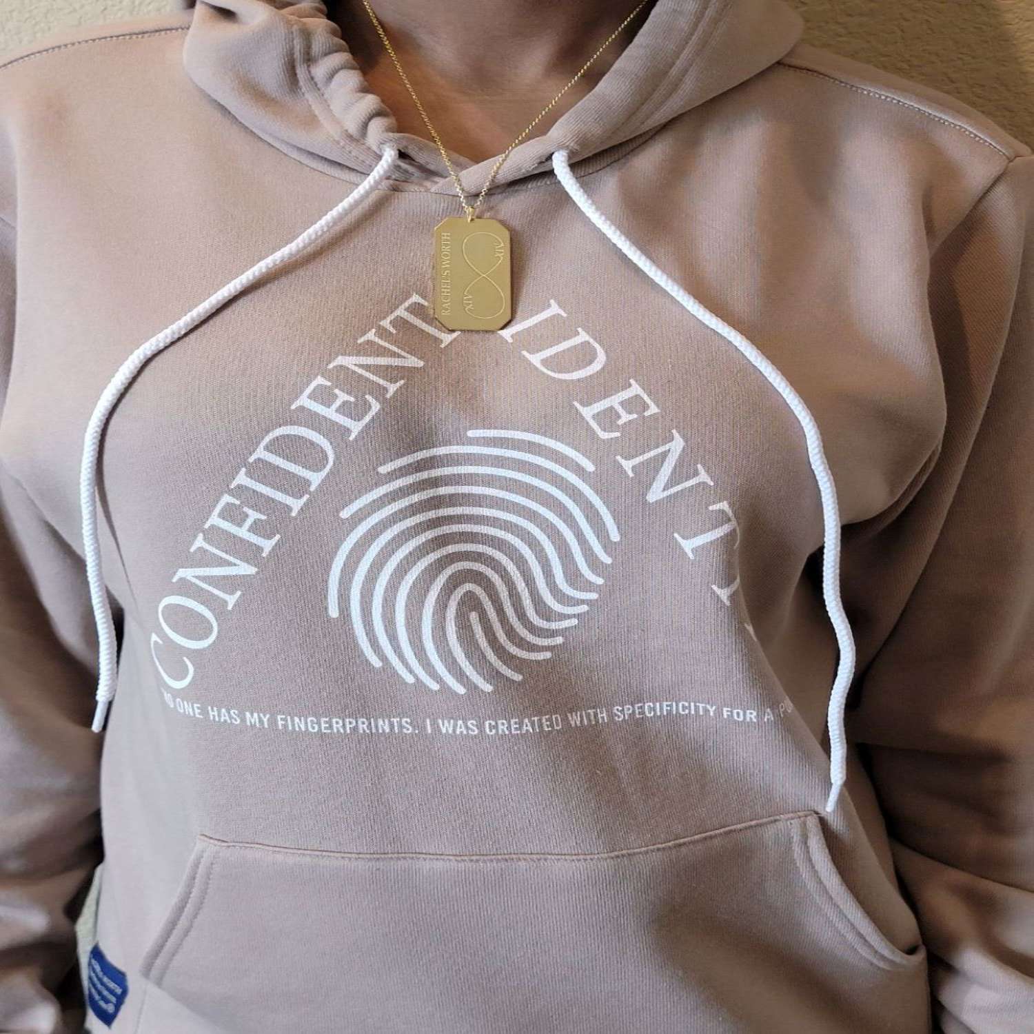 Close-up Confident Identity Hoodie Tan