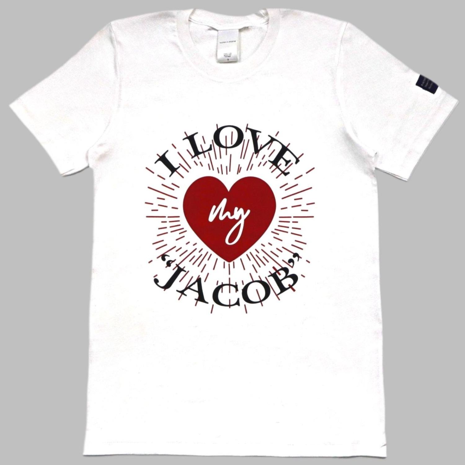 i-love-my-jacob-sparks-short-sleeve-white-tee