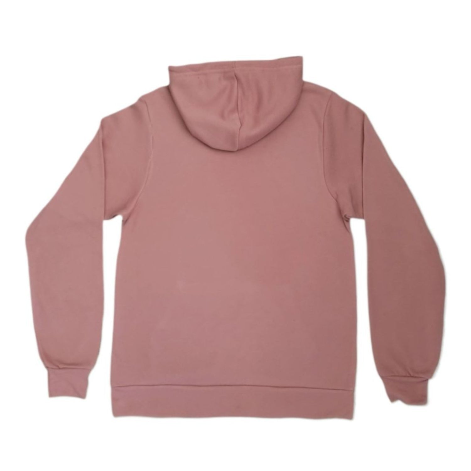 Mauve Pink Confident Identity Hoodie Back