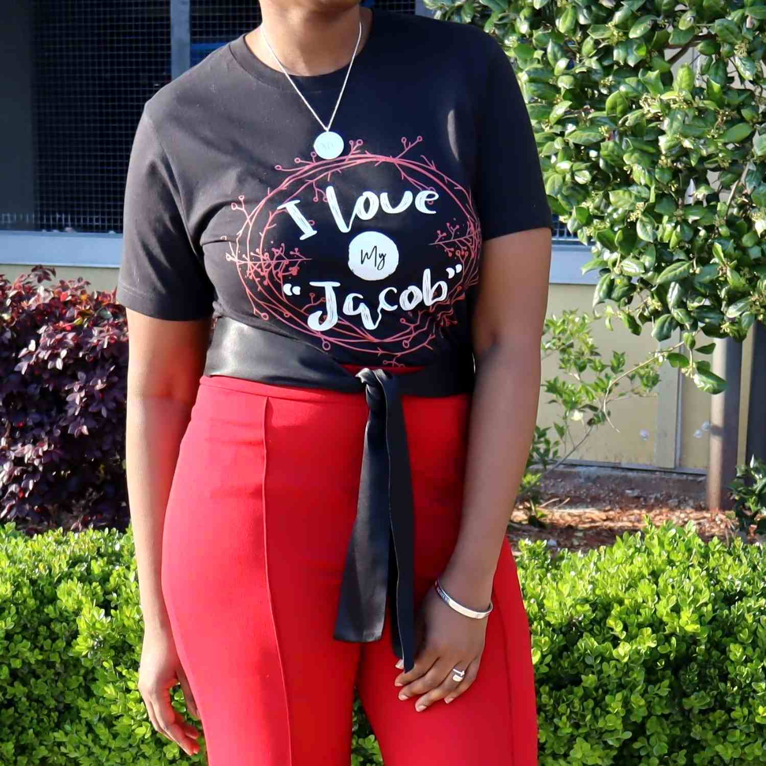Black Reef I Love My "Jacob" Short Sleeve Shirt Style