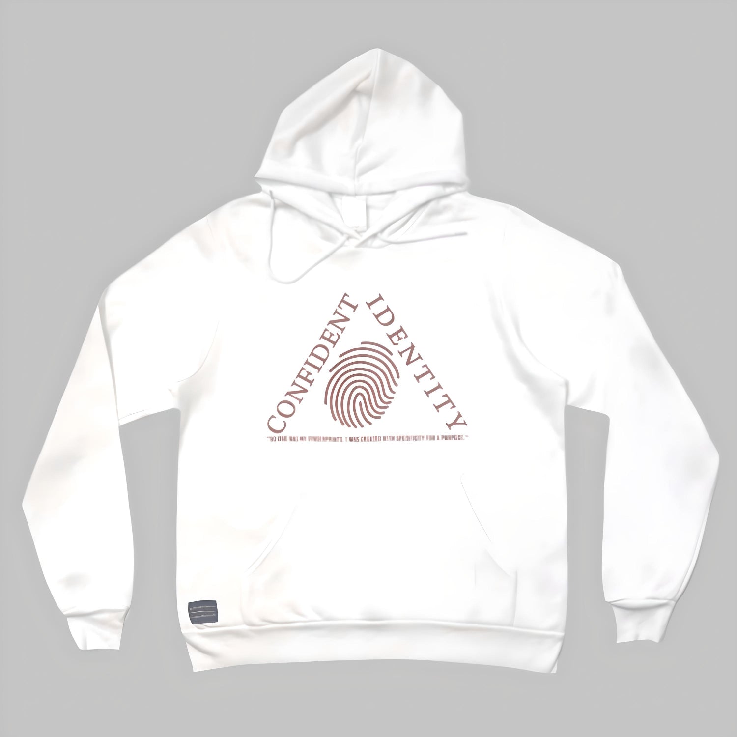 Confident Identity Triangle Soft Women's Christian Hoodie