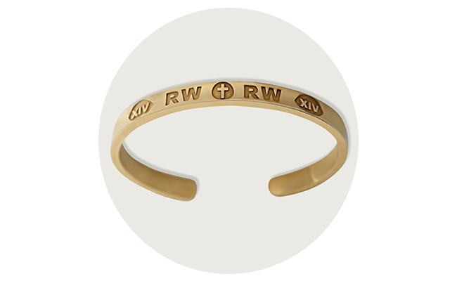 Lineage 14K Solid Gold Cuff Bracelet