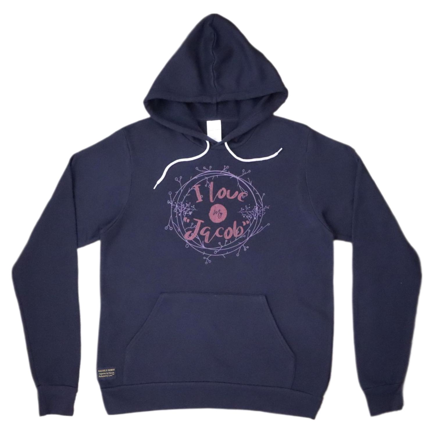 I love My "Jacob" Reef Navy Hoodie