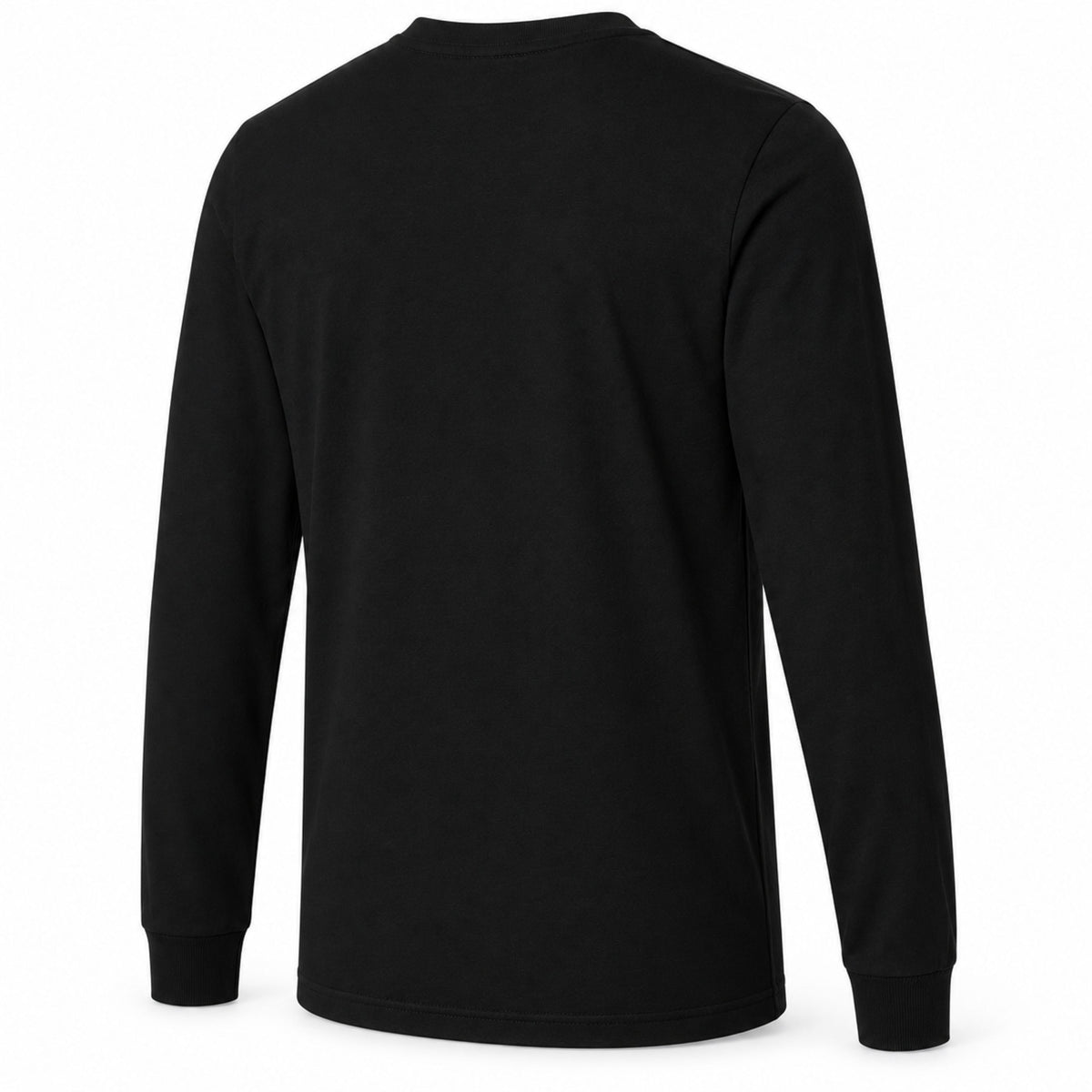 Back view of the Rachel's Worth Perfected by Love Women's Long Sleeve T-Shirt showing its clean silhouette.