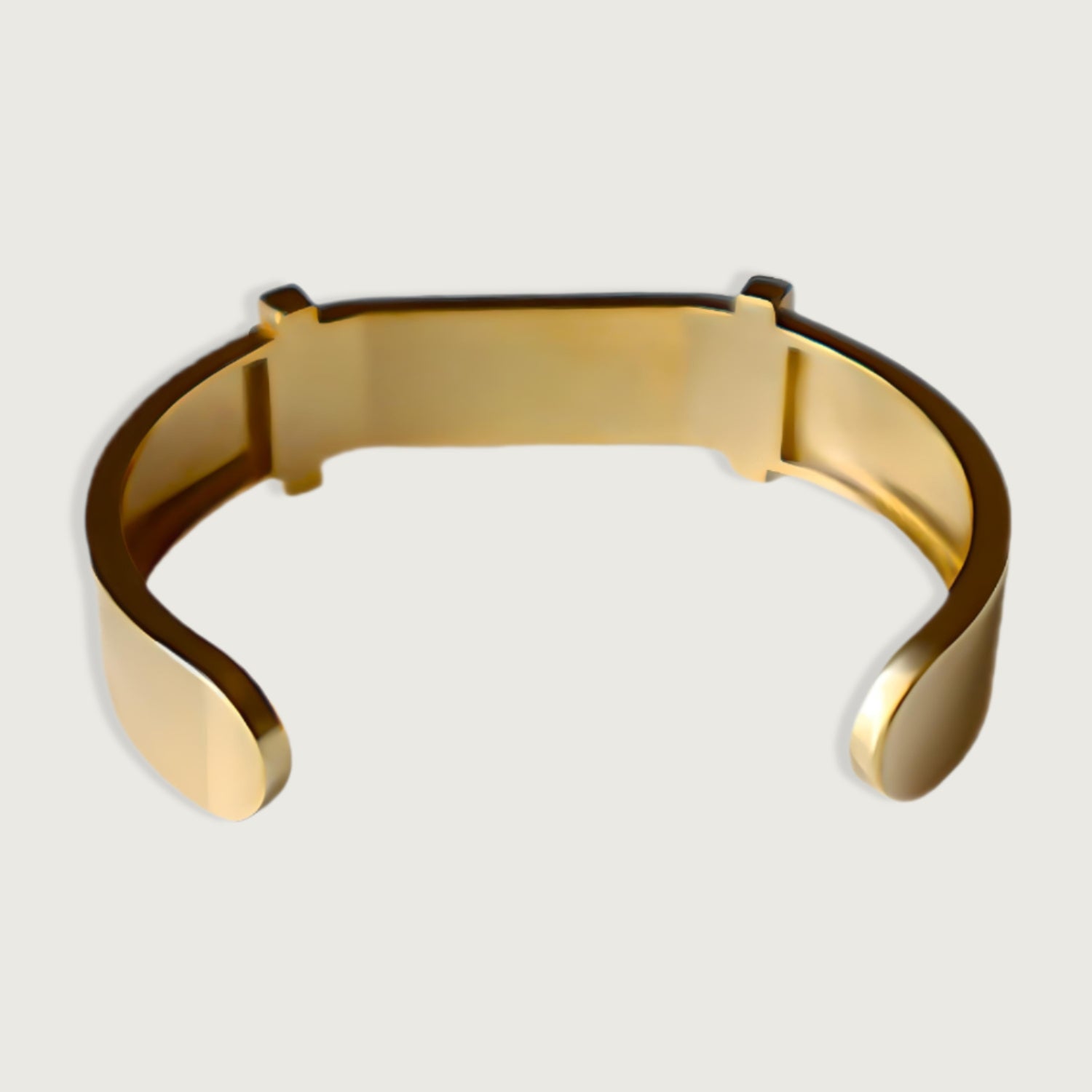  14K Solid Gold Cuff Bracelet Confident Identity Rachel's Worth