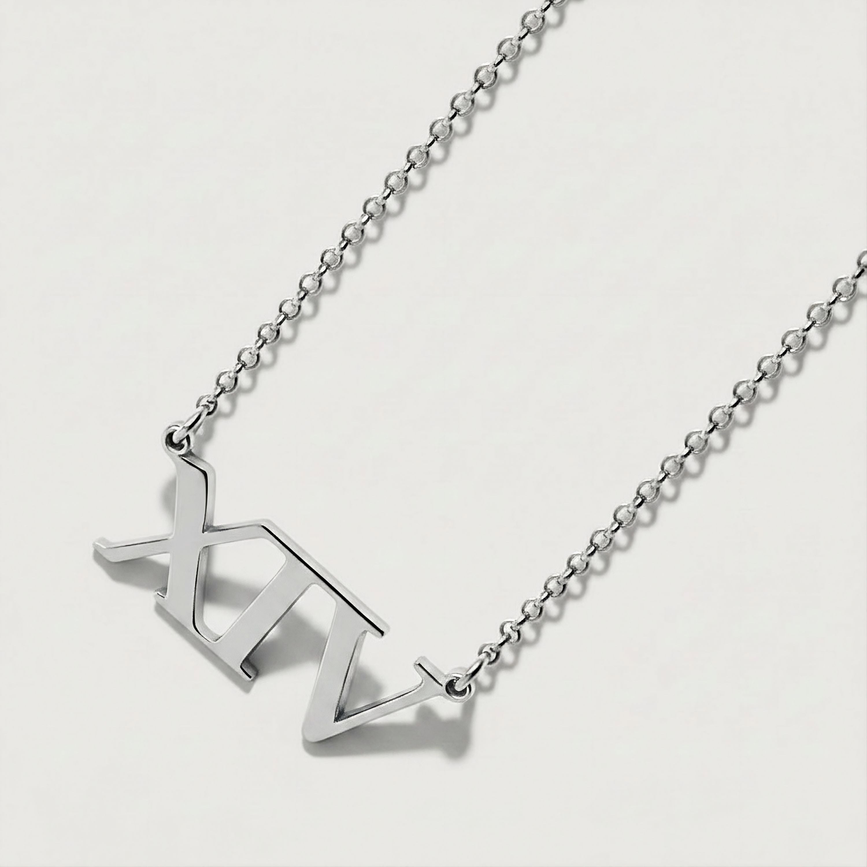 XIV Collar de plata de ley