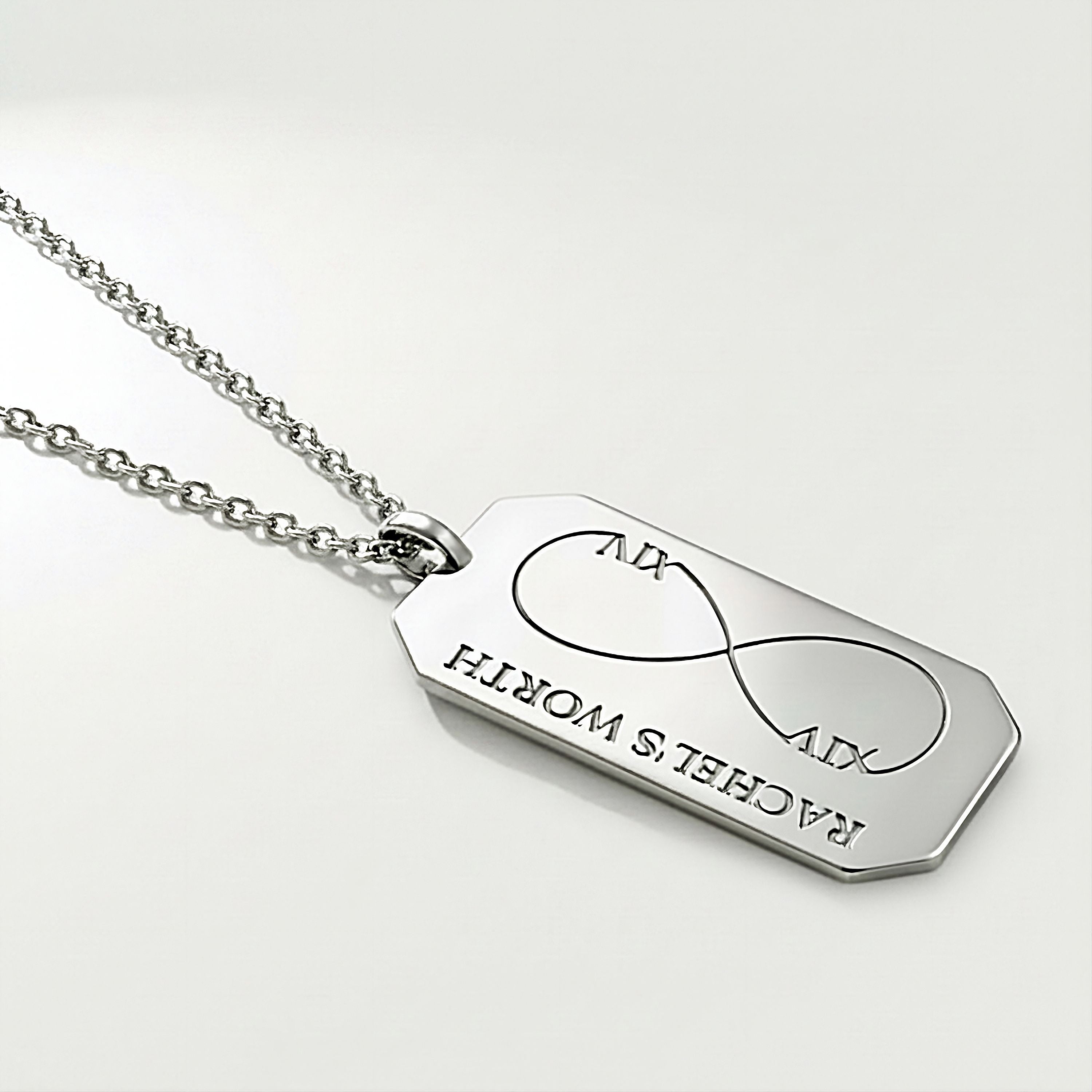 Infinity Sterling Silver Pendant Necklace