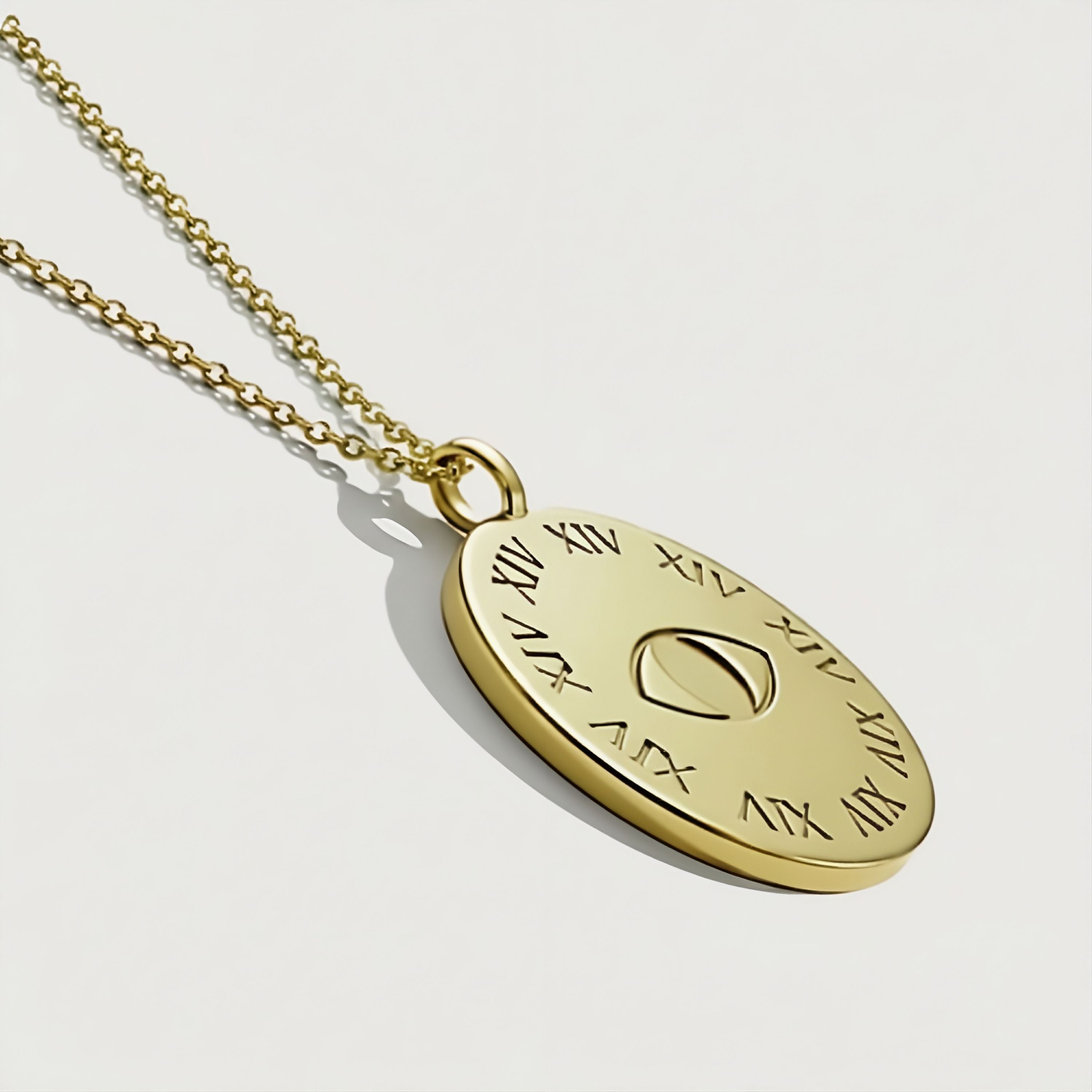 Legacy Gold Vermeil Coin Necklace