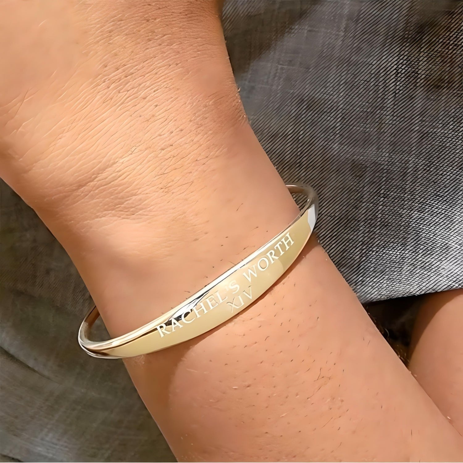 Display Sterling Silver Rachels Worth Cuff Bracelet