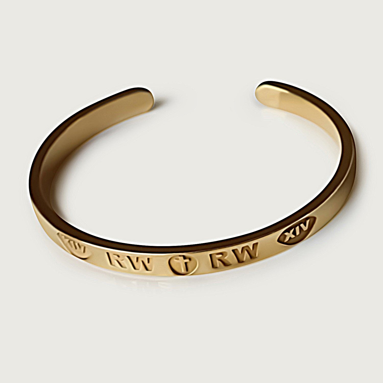 Vermeil 14K Gold Rachel's Worth Lineage Cuff Bracelet