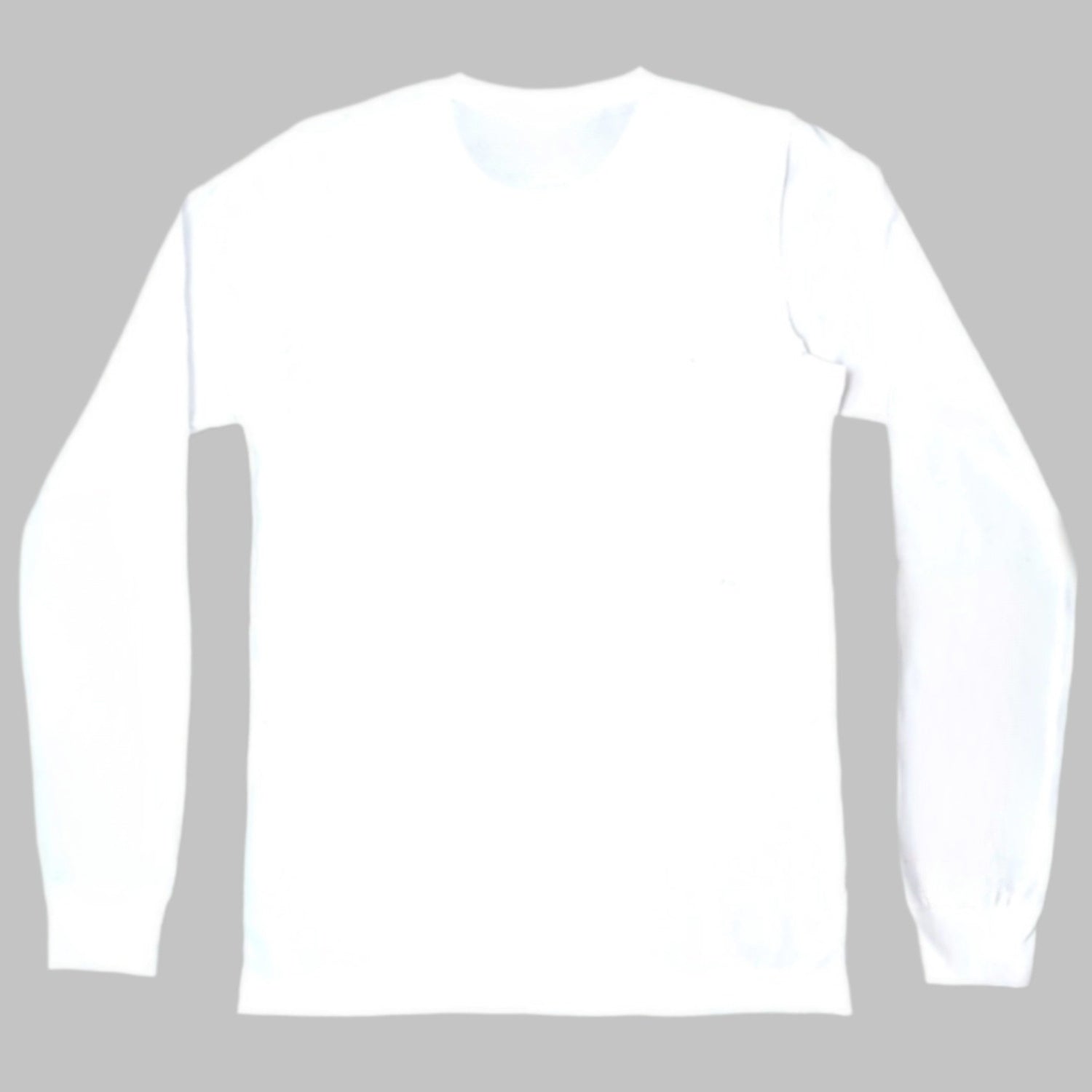 Wave Perfected by Love White Back Long Sleeve Tee