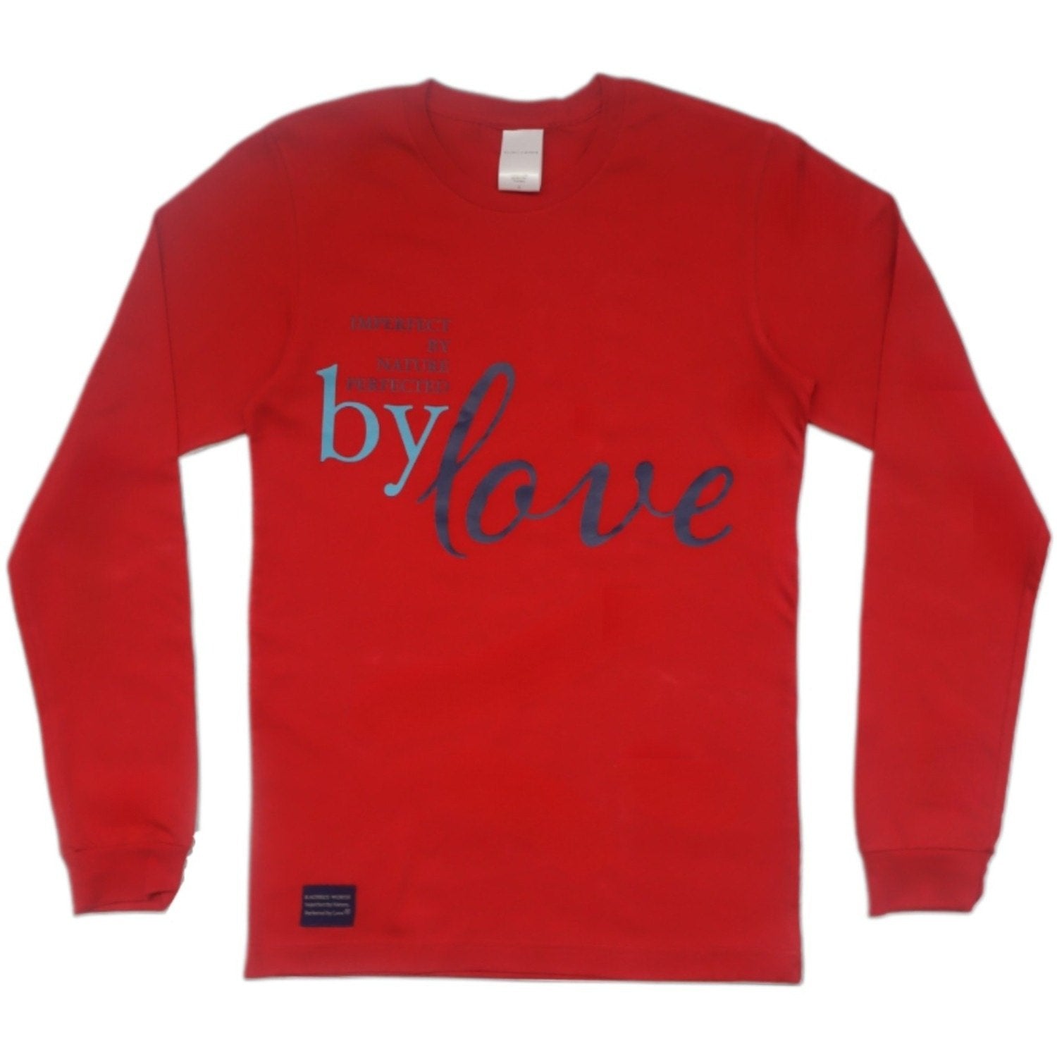 Long Sleeve Red Perfected by Love Tee