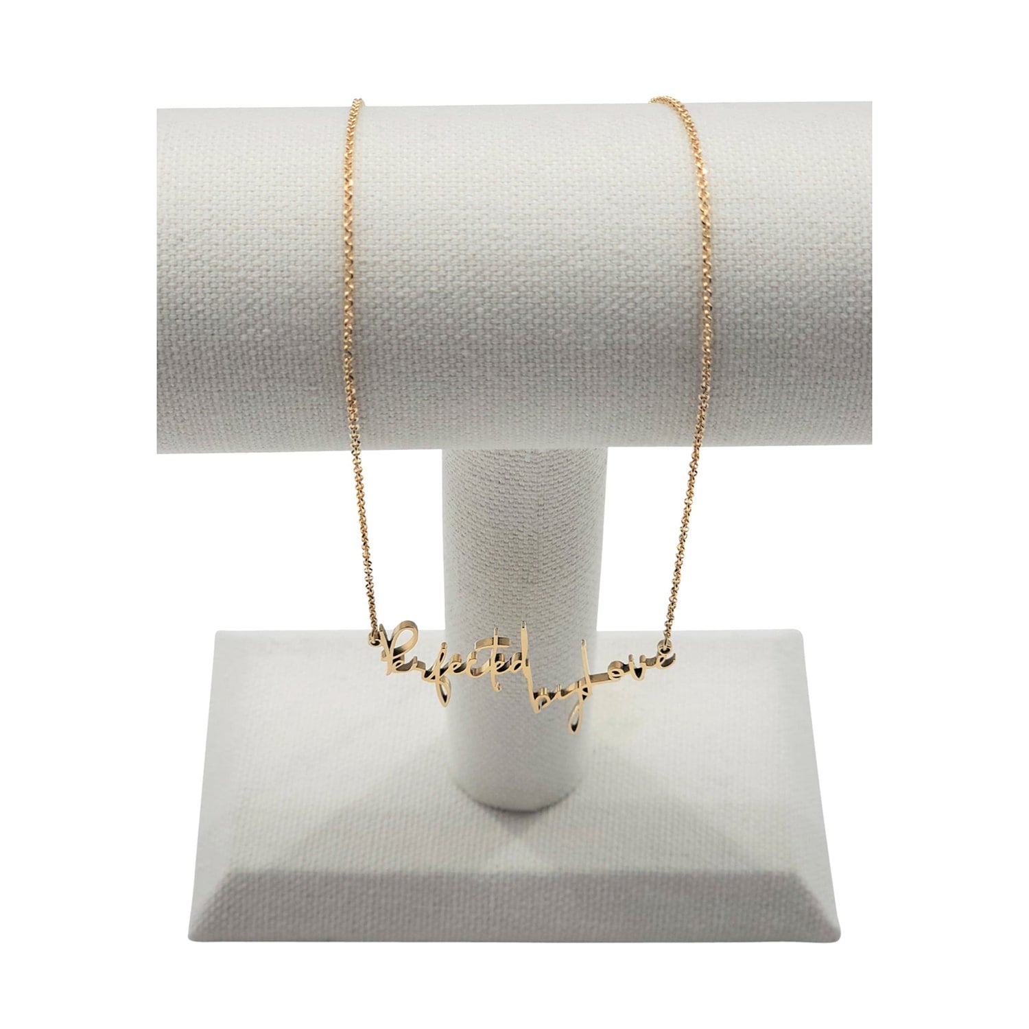 Perfected by Love Gold Necklace