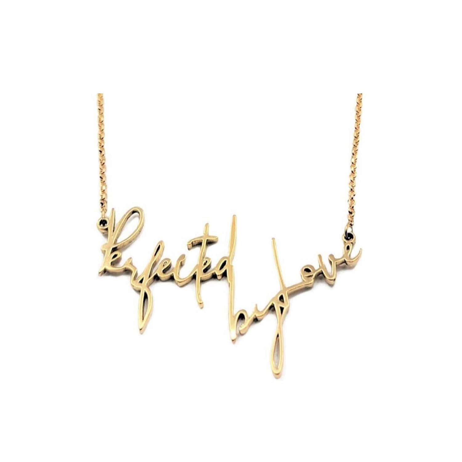Rachel's Worth Perfected by Love Necklace in Gold