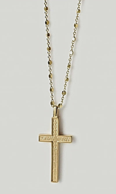Women's Gold Cross Necklace - Shop Rachel's Worth