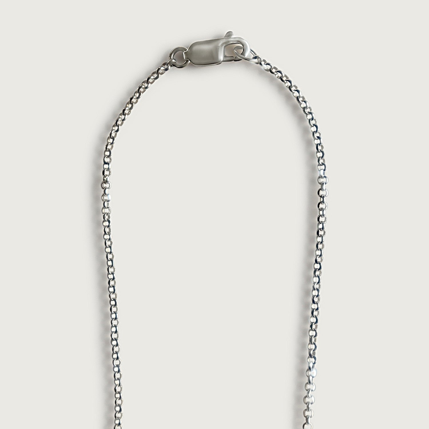 Rachel's Worth Sterling Silver 18-inch Diamond Cut Rolo Chain