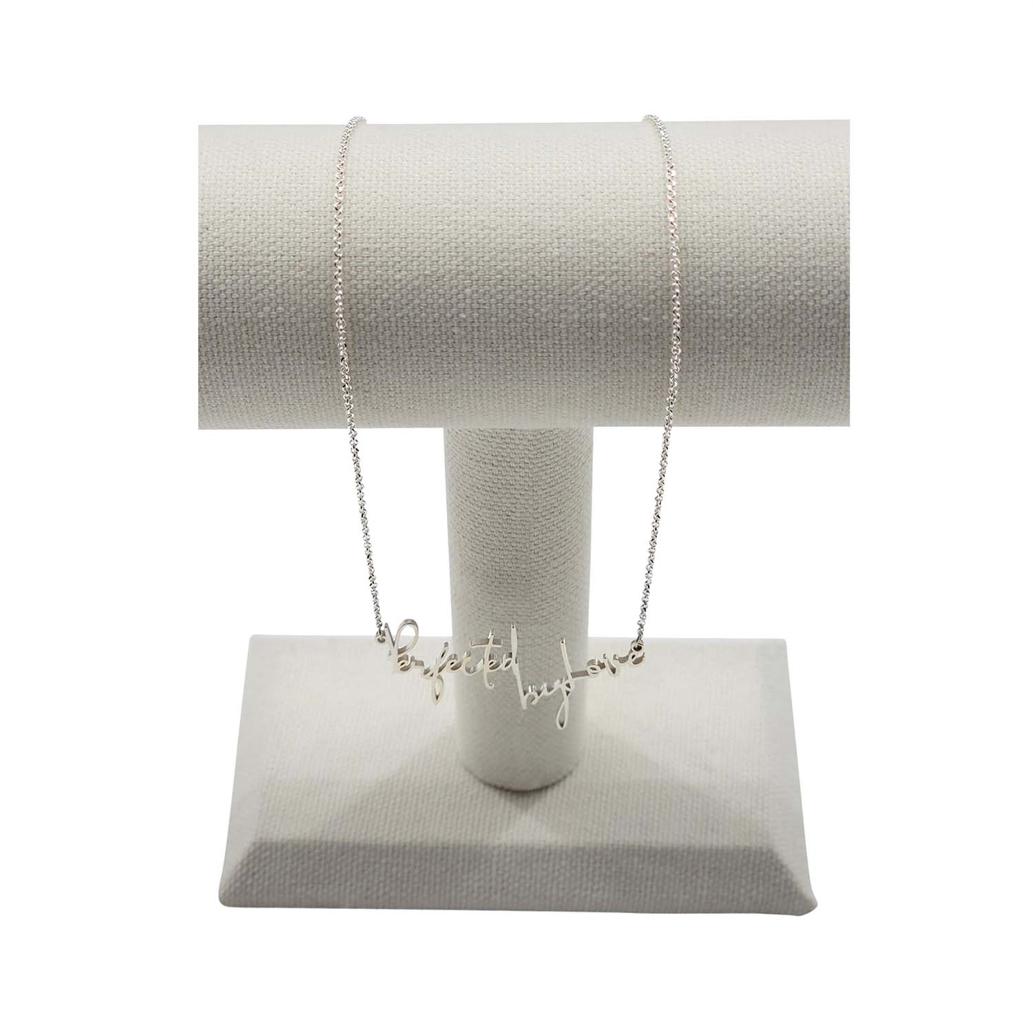 Rachel's Worth Sterling Silver Perfected by Love Necklace
