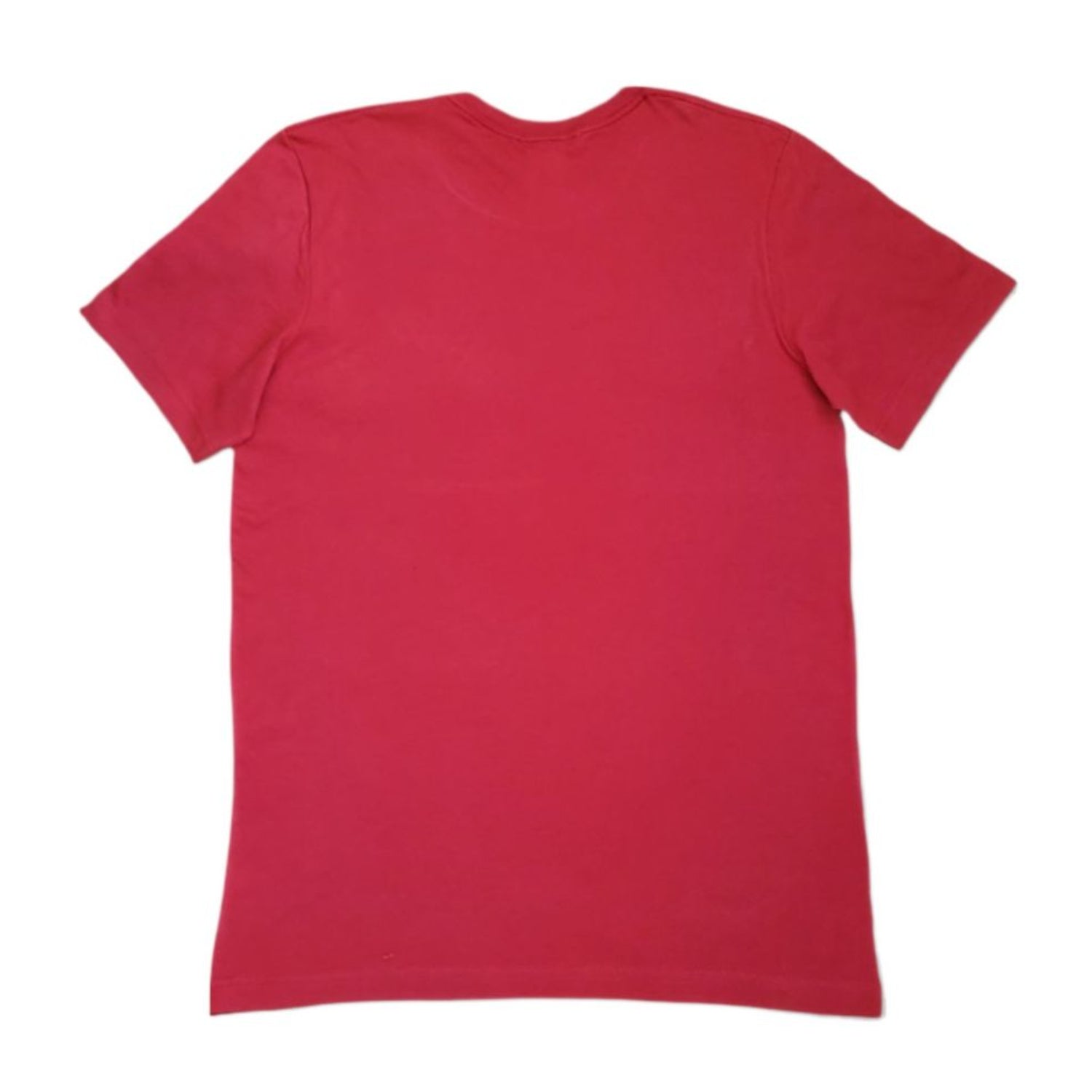 Red Short Sleeve T-Shirt Back