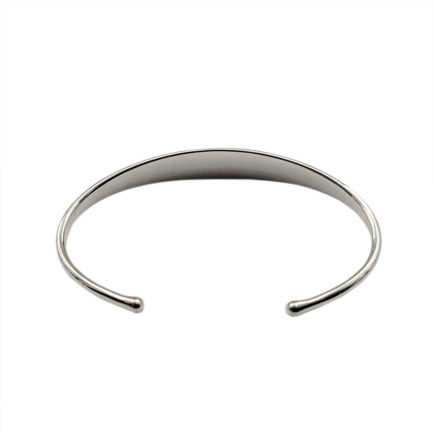 XIV Cuff Bracelet in Sterling Silver
