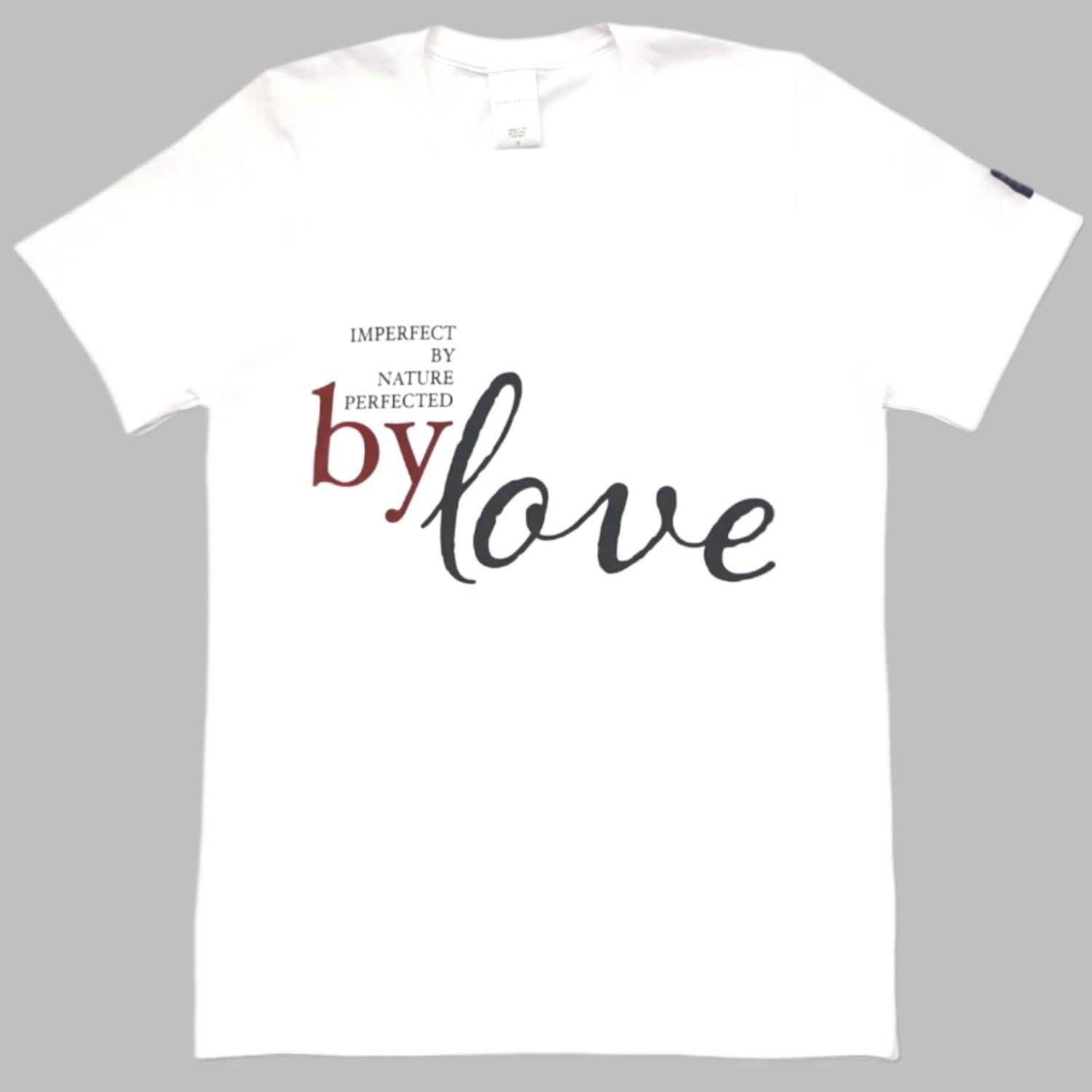 Short Sleeve White Perfected by Love Shirt