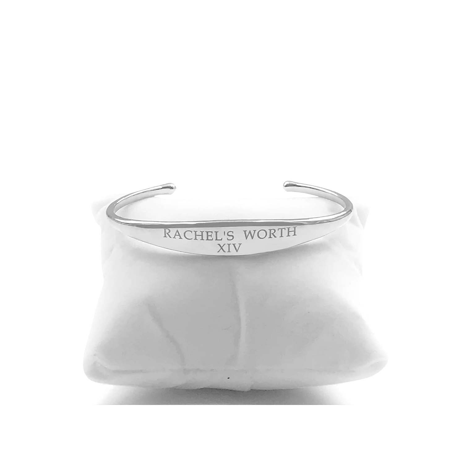 Rachel's Worth XIV Cuff Bracelet in Sterling Silver