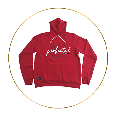 Rachel's Worth women's red hoodie