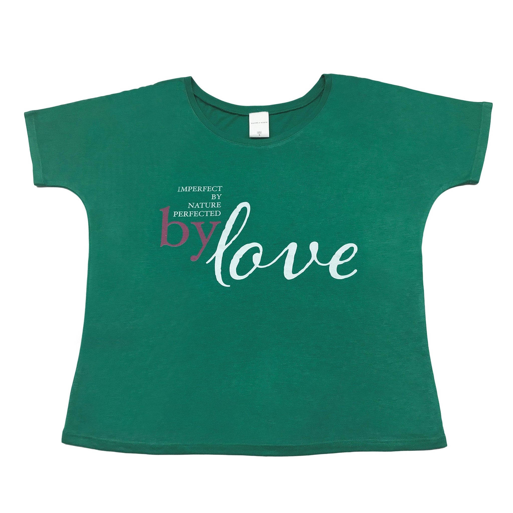 green Imperfect-Perfected by Love Tee